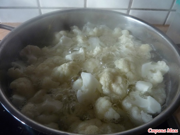 Запеканка из цветной капусты