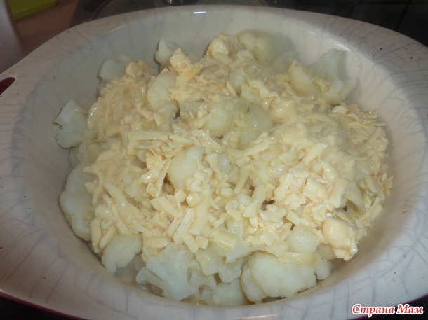 Запеканка из цветной капусты