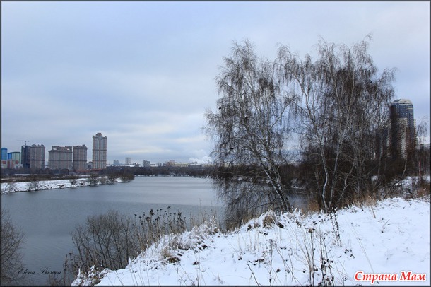 Московский снегопад (первый снег в Москве)