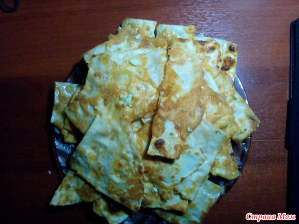 Мои чипсы из лаваша