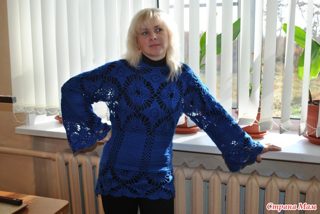 Ажурная туника (прообраз моей хотелки).