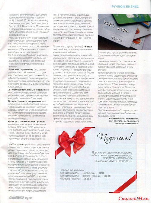 Лукошко идей №10 2013