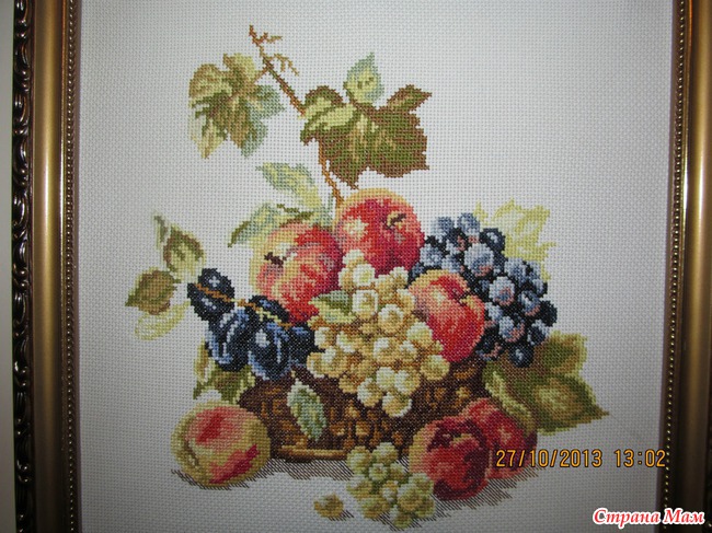 "Яблоки и виноград" от Алисы.