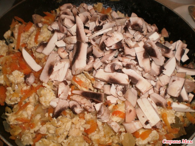 Мясной пирог "Перевертыш"