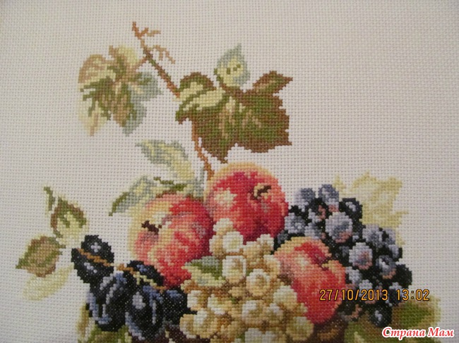 "Яблоки и виноград" от Алисы.