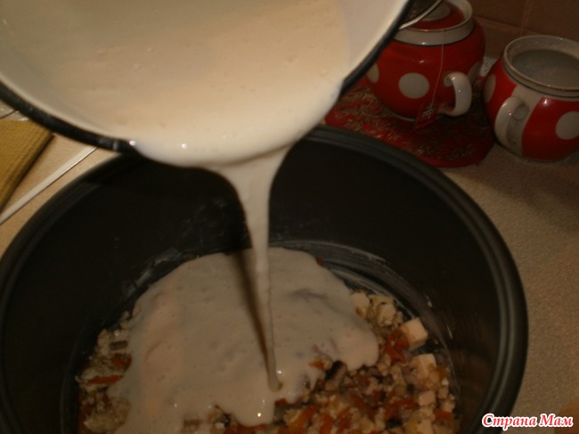Мясной пирог "Перевертыш"
