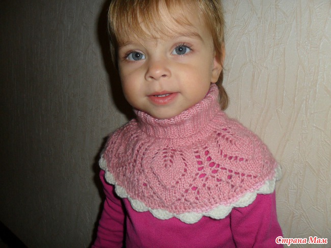 Наша ажурная манишка