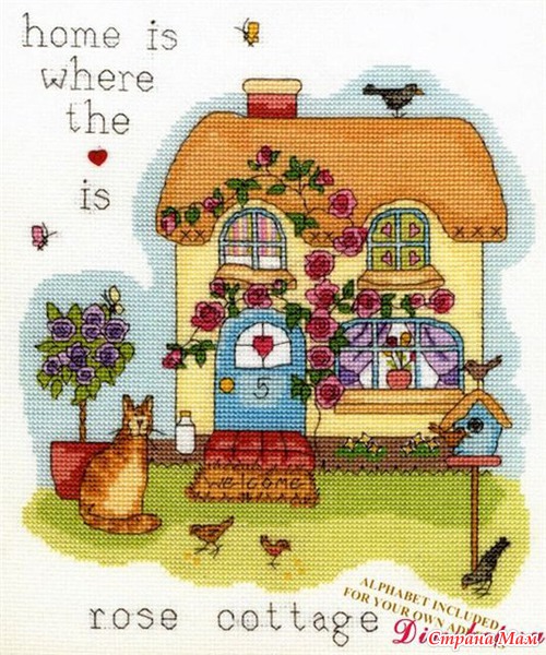 Ищу Bothy Threads Rose Cottage и Sunflower Street