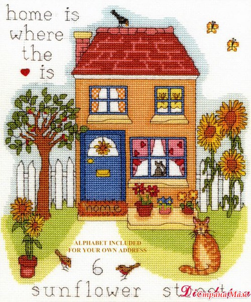 Ищу Bothy Threads Rose Cottage и Sunflower Street