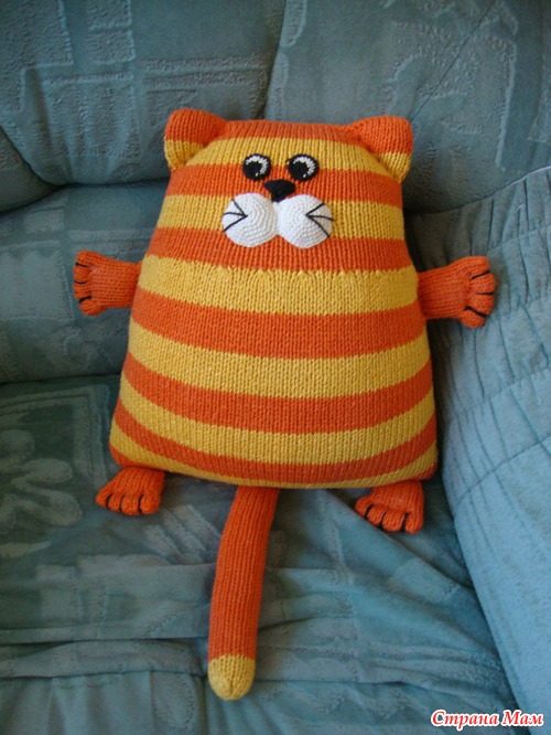 Кот подушка-игрушка