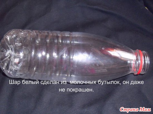 Одуванчики из пластиковых бутылок