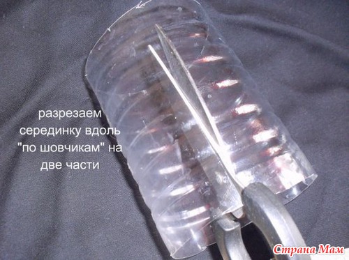 Одуванчики из пластиковых бутылок