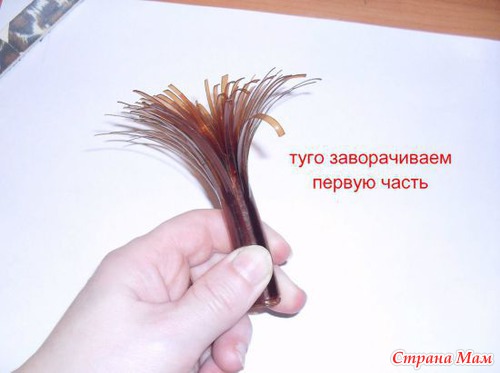 Одуванчики из пластиковых бутылок