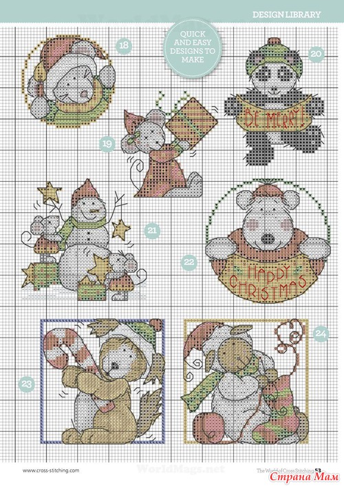 The World of Cross Stitching 10-2013. Новогодний