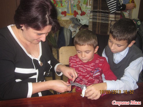 Как мы оберег делали.