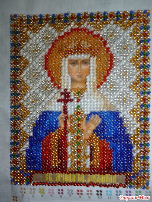 Мои иконы бисером