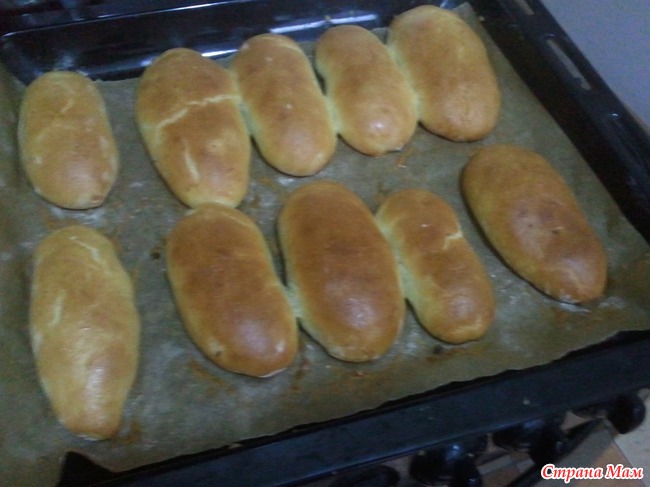 Пирожки в духовке (отчет)