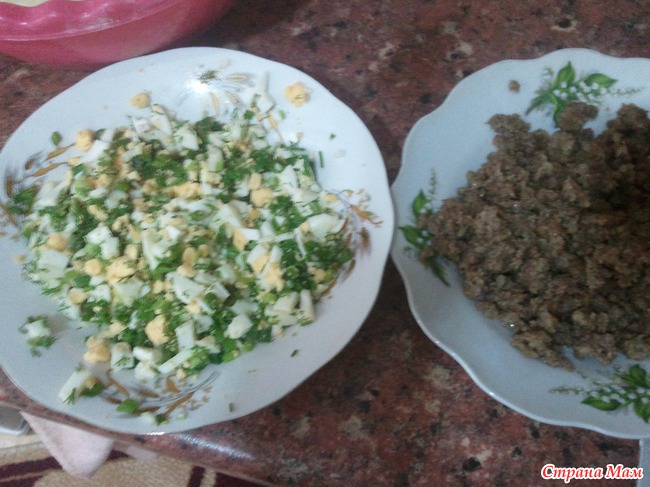 Пирожки в духовке (отчет)