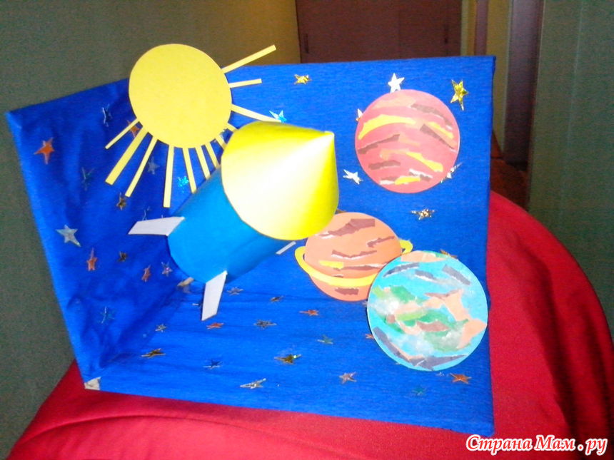Поделка в сад 12 апреля день космонавтики. Поделки на тему космос. Поделки на космическую тему. Поделка ко Дню космонавтики в детский сад.