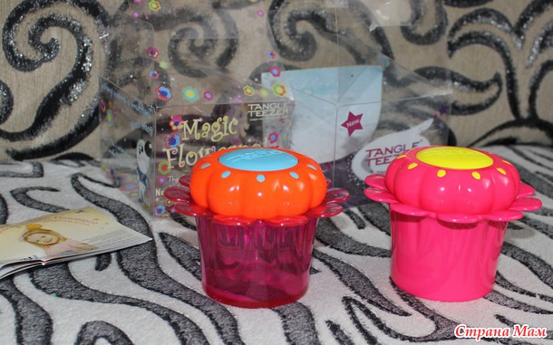 Детская расческа tangle teezer magic flowerpot (дополнила)