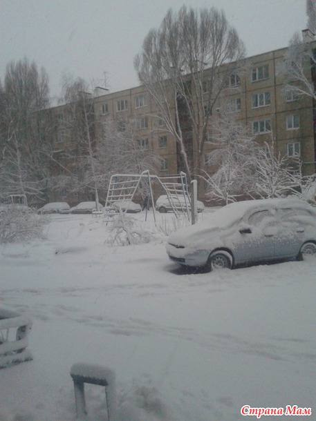 Пост-наблюдение за погодой АПРЕЛЬ 2014 Самара