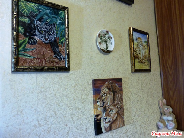 Лев и Львица. Портрет в интрерьере