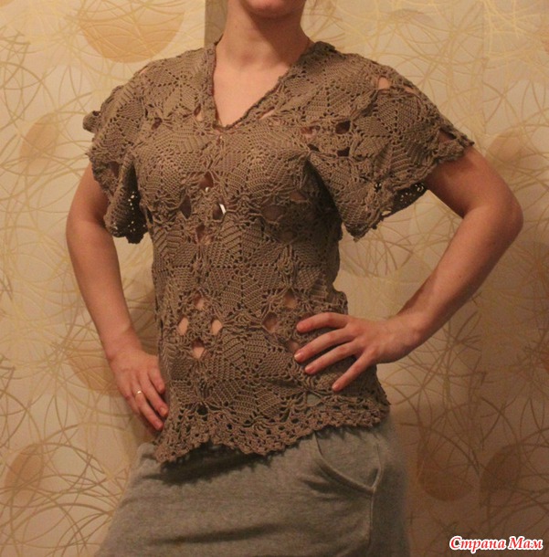 Туника и кофта от китайских мастериц..