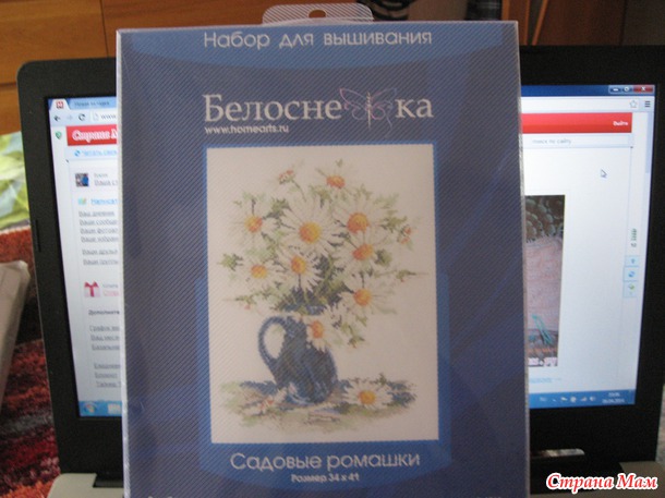 Моя закупка вышивки, салфетниц и чудо губок