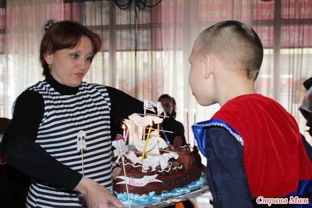 Пиратская вечеринка моему сынули 6 лет!!! (много фото)