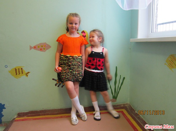 Платья из ленточной пряжи болеро.
