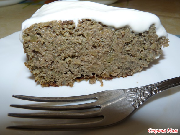 Печеночная запеканка