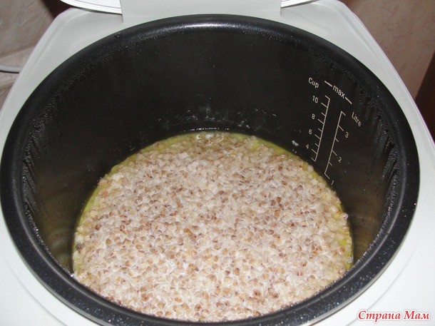 Молочная гречневая каша