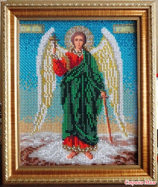 Иконы бисером для моих дочерей