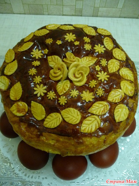 Поздравляю всех со светлым праздником!!! Христос воскрес!!! Мои куличи.