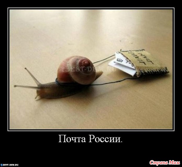 SOS... любимая ПОЧТА РОССИИ!!!
