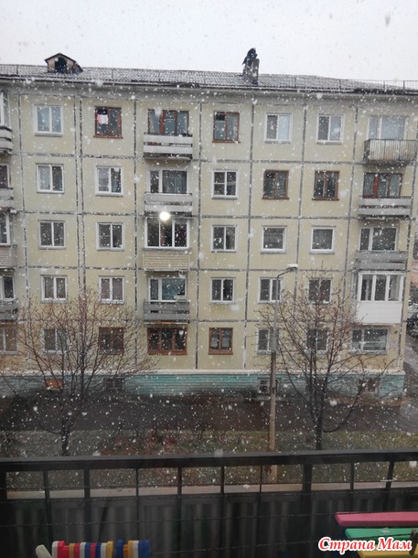 В Сибирь вернулась зима