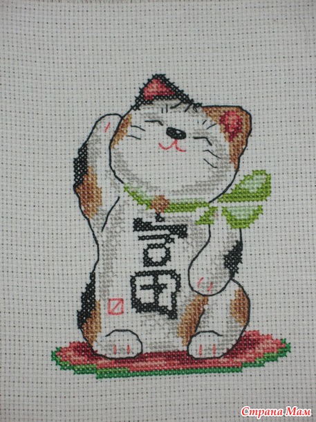 МАНЕКИ-НЕКО - Вышивка и все о ней - Страна Мам