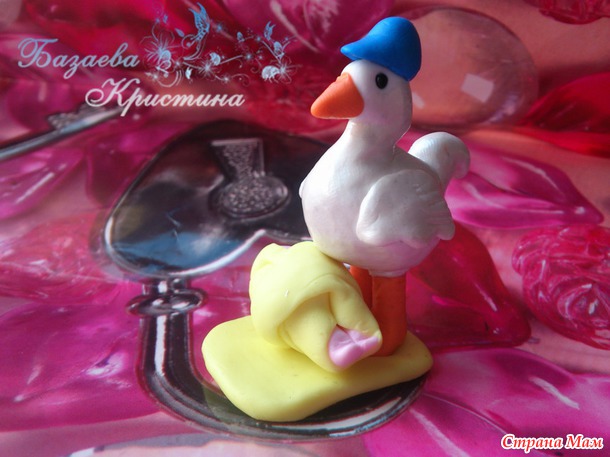 Аист и младенец