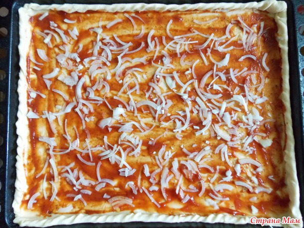 Моя быстроприготовляемая пицца