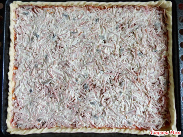 Моя быстроприготовляемая пицца