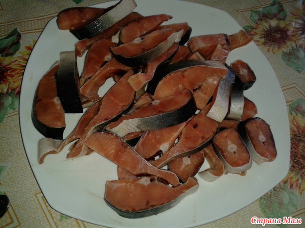 СЛАБОСОЛЕНАЯ ВКУСНАЯ ГОРБУША