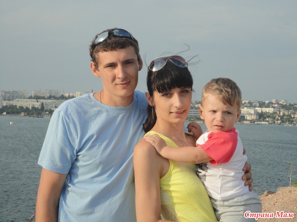 Первая поездка сынишки на море