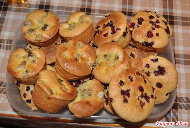 А у нас пополнение маффинами!