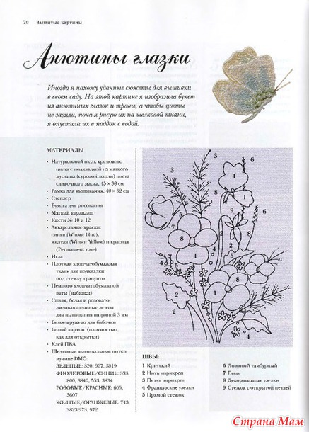 Искусство трехмерной вышивки.