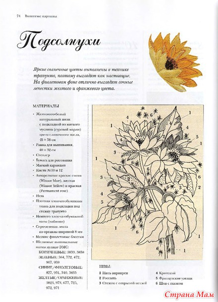 Искусство трехмерной вышивки.