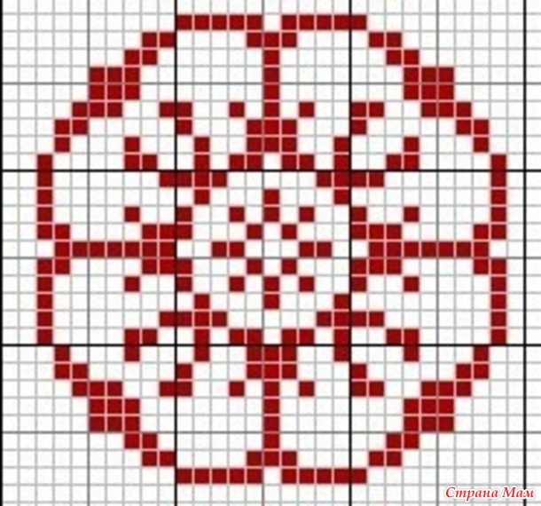 Вышивка крестиком. Бискорню.