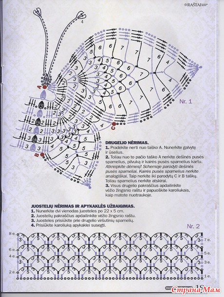 Pacios Rastai Литовский журнал. Воротники для вечерних платьев.