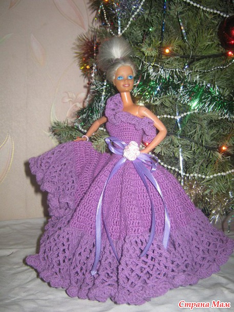 Платье для Барби "Волшебное мгновенье"