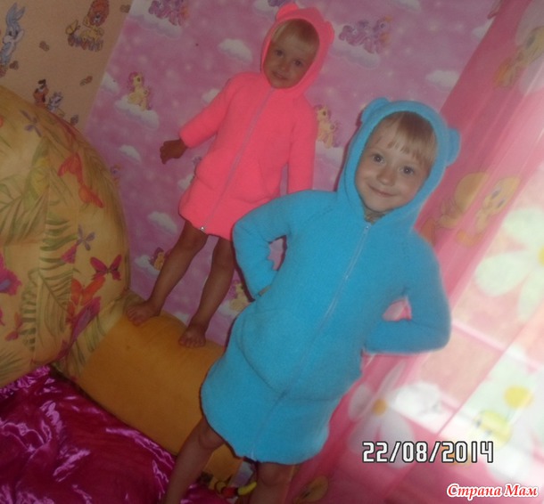 Вязаные халаты спицами