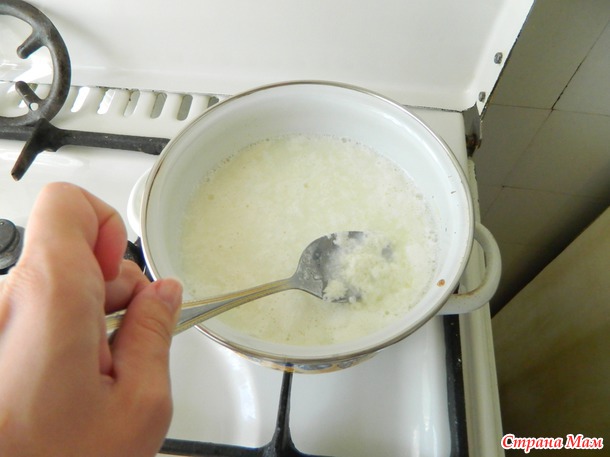 Детский творожок в домашних условиях.
